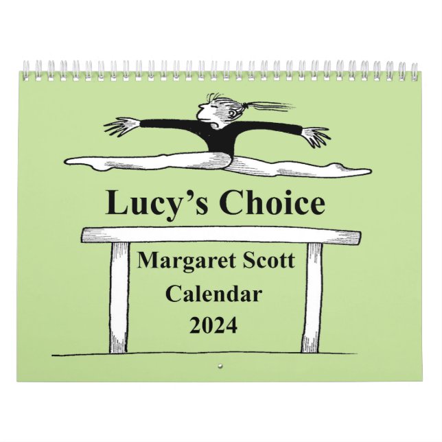 2024 Calendar featuring artwork by Margaret Scott  (Cover)