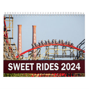 2024 Calendar Featuring Images of Hersheypark