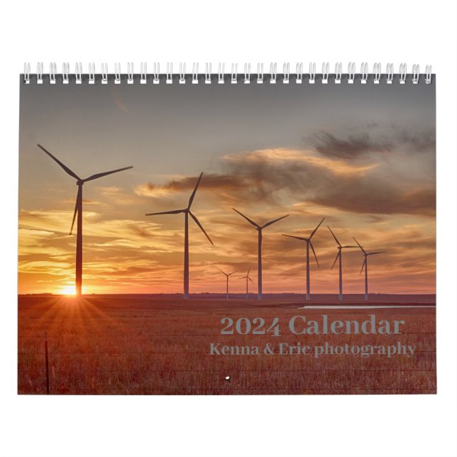 2024 Calendar - Kenna and Eric Photography (Cover)