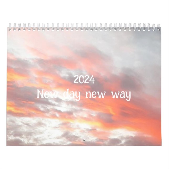 2024 Calendar Planner art and design  (Cover)