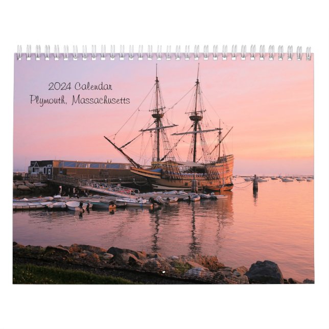 2024 Calendar Plymouth Massachusetts  (Cover)