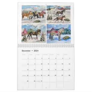 2024 Calendar - Susan Payne Equine Art