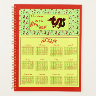 2024 Calendar Year Of The Dragon Planner