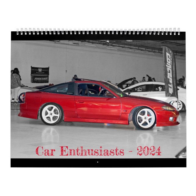 2024 Car Enthusiasts Calendar.   Calendar (Cover)