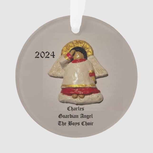 2024 CHARLES GUARDIAN ANGEL ORNAMENT (Front)