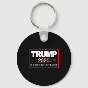 2024 Cheated Not Defeated Save And Take America Ba Key Ring