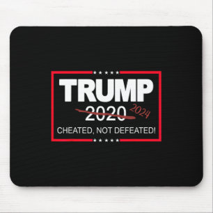 2024 Cheated Not Defeated Save And Take America Ba Mouse Pad