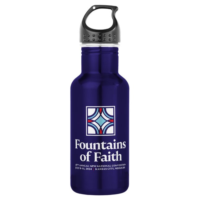2024 Convention water bottle (Front)