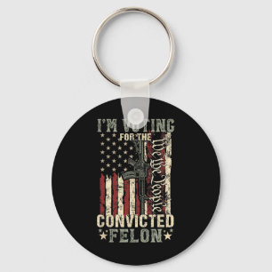 2024 Convicted Felon17  Key Ring