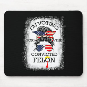 2024 Convicted Felon20 Mouse Pad