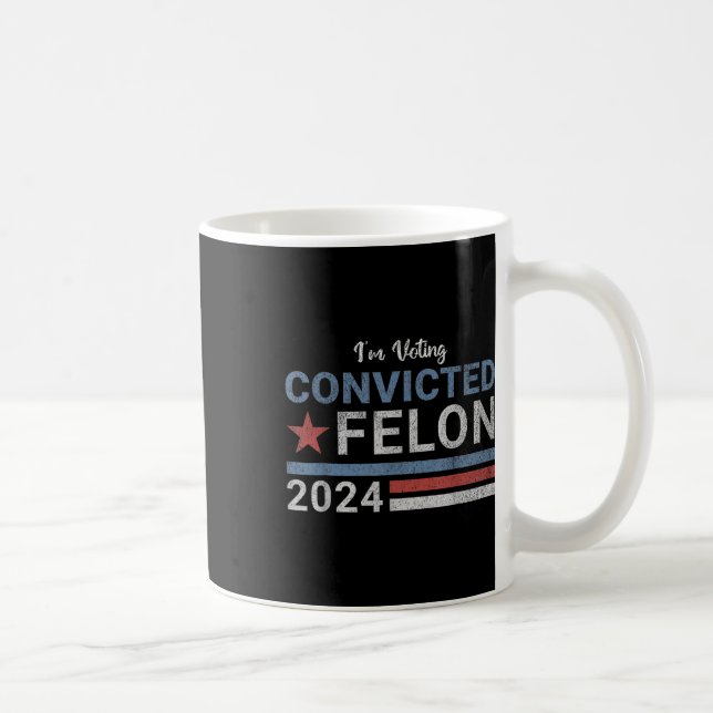 2024 Convicted Felon21  Coffee Mug (Right)