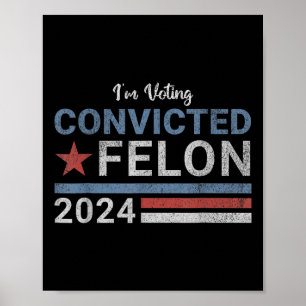2024 Convicted Felon21  Poster