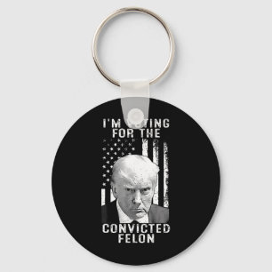 2024 Convicted Felon27  Key Ring