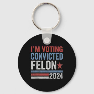 2024 Convicted Felon30  Key Ring