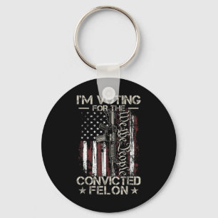 2024 Convicted Felon31 Key Ring