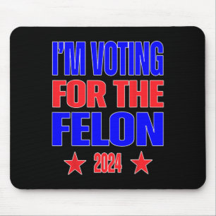 2024 Convicted Felon4 Mouse Pad