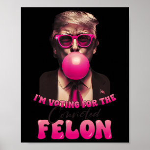 2024 Convicted Felon8 Poster