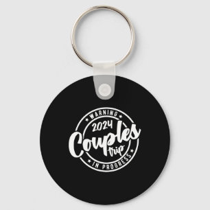 2024 Couples Trip In Progress Of Romantic Baecatio Key Ring
