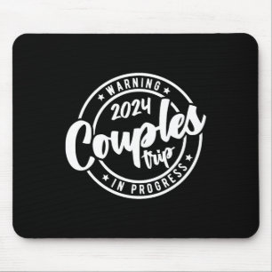 2024 Couples Trip In Progress Of Romantic Baecatio Mouse Pad