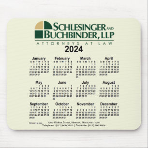 2024 Custom Calendar by Janz Mouse Pad