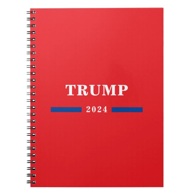 2024 Donald Trump Notebook (Front)