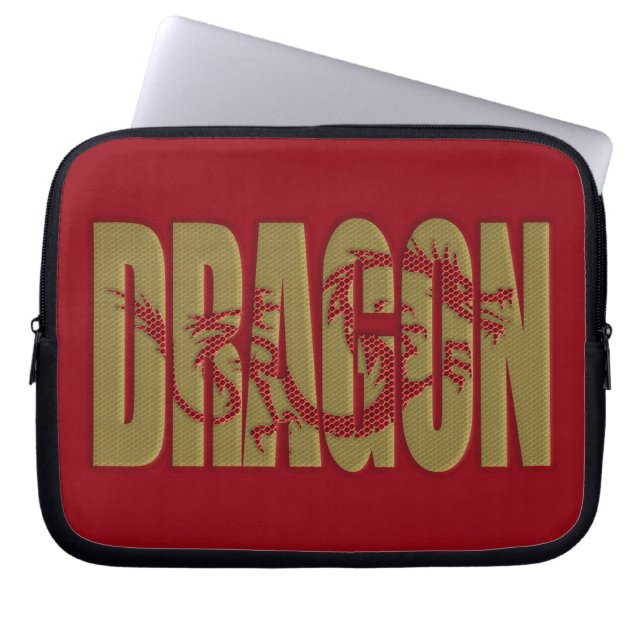 2024 dragon year laptop sleeve (Front)