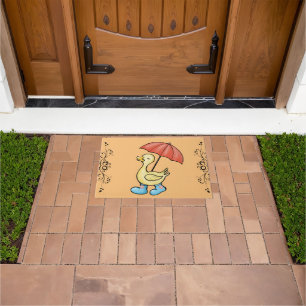 2024 Duck in Rain Boots  Doormat