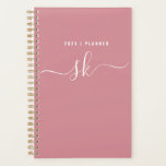 2024 Dusty Pink Weekly Monthly Non Dated Planner<br><div class="desc">Start the year right and stay organised with our elegant dusty pink 2024 planner. Weekly and monthly pages for business or personal planning,  making schedules and taking notes. Stickers included. Pages are blank so you can start anytime. Easy to customise. Get yours today!</div>