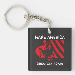 2024 Election Donald Trump For President America  Key Ring