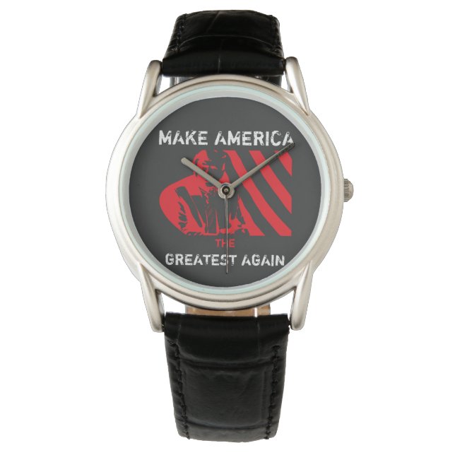 2024 Election Donald Trump For President America  Watch (Front)
