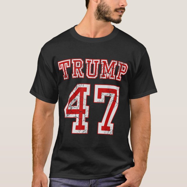 2024 Election Republican Flag American Trump 2024 T-Shirt (Front)