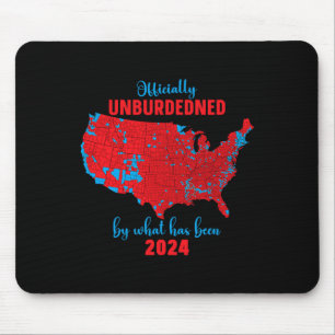 2024 Election Results Map Trump Win  Mouse Pad