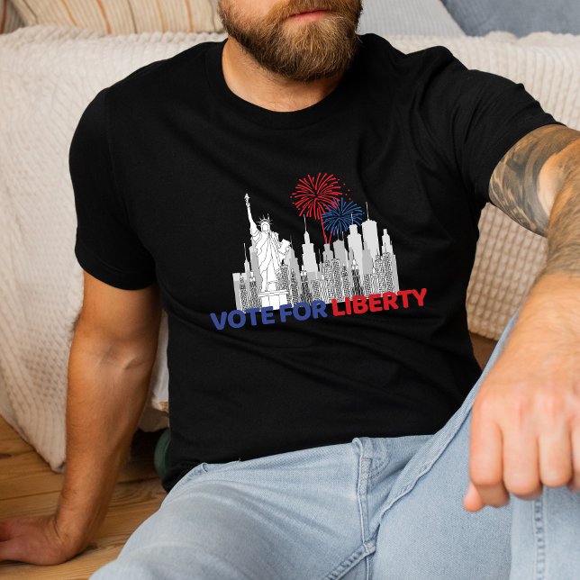 2024 Election Vote for Liberty New York Patriotic T-Shirt (Creator Uploaded)