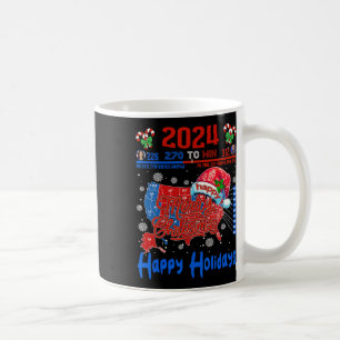 2024 Electoral Map Merry Christmas Trump Landslide Coffee Mug