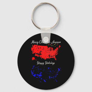 2024 Electoral Map Merry Christmas Trump New Presi Key Ring