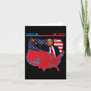 2024 Electoral Map Trump 312 Red 2024 Election Res Card