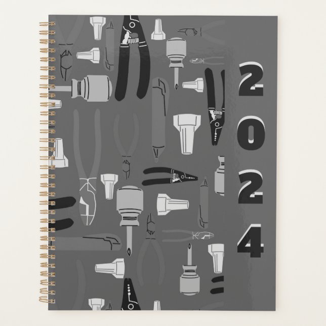 2024 Electrical Tools of the Trade Planner (Front)
