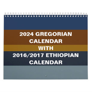 2024 Ethiopian Wall Calendar Converter