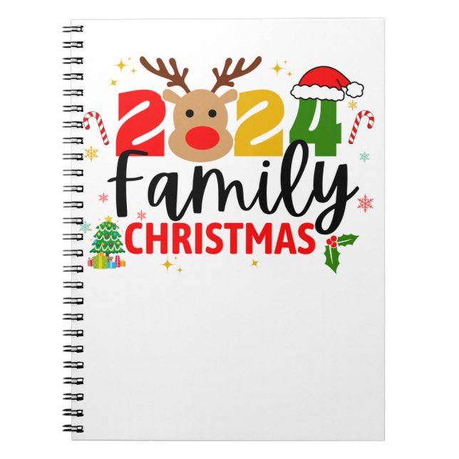 2024 Family Christmas Notebook (Front)