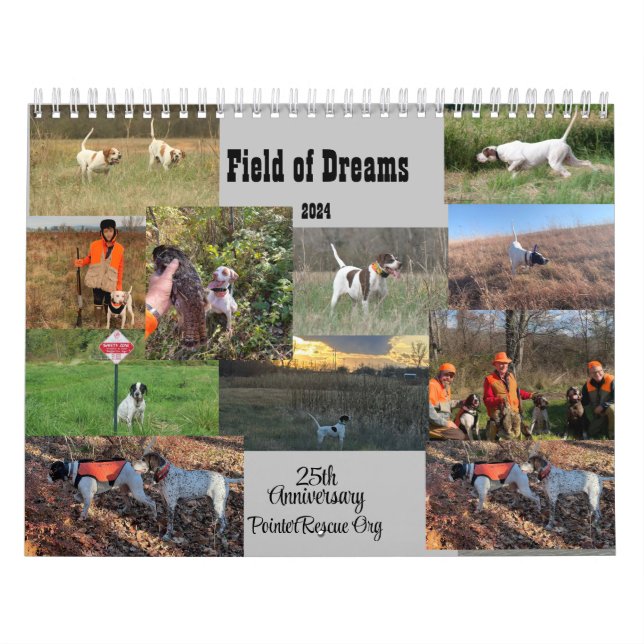 2024 Field of Dreams Birdhunting Calendar (Cover)