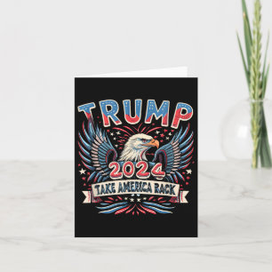 2024 Flag Take America Back Card
