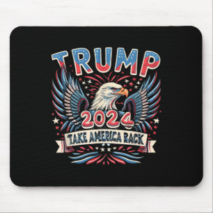 2024 Flag Take America Back Mouse Pad
