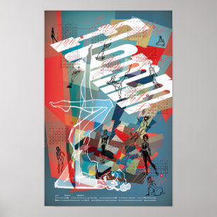 2024 FLOMMus pin-up CALENDARIO Poster