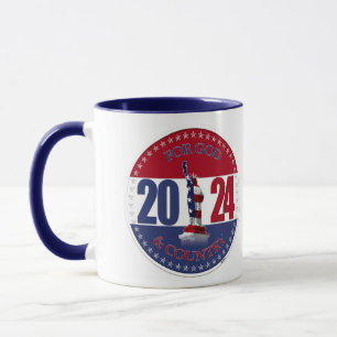 2024 For God and Country Statue of Liberty Mug
