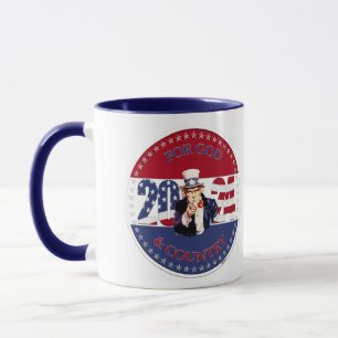 2024 For God and Country Uncle Sam Mug