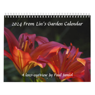 2024 From Lin's Garden Calendar
