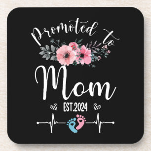 2024 Funny With Floral Mother Day Coaster