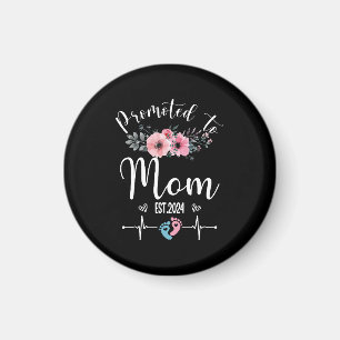  2024 Funny With Floral Mother Day Magnet