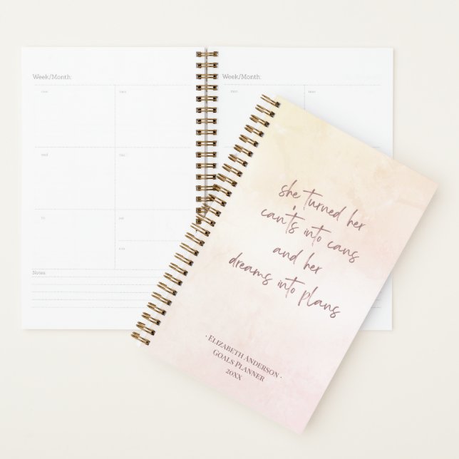 2024 Goals & Plans Quote Name Planner (Display)