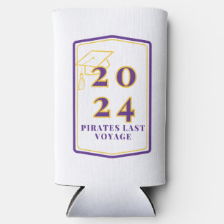 2024 Grad Cruise White Koozie